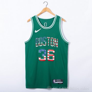 Camiseta Marcus Smart #36 Boston Celtics 75th Bandera Edition Verde