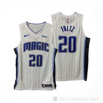 Camiseta Markelle Fultz #20 Orlando Magic Icon Autentico 2019-20 Blanco