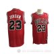 Camiseta Michael Jordan #23 Chicago Bulls Retro Rojo