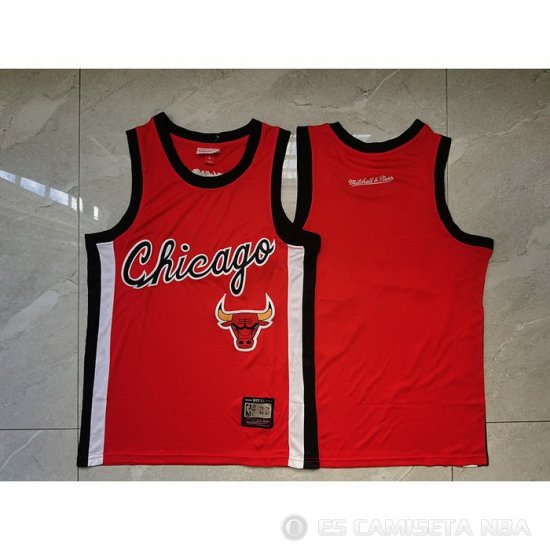 Camiseta Michael Jordan NO 23 Chicago Bulls Rojo2 - Haga un click en la imagen para cerrar