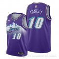 Camiseta Mike Conley Jr. #10 Utah Jazz Hardwood Classics 2019-20 Violeta