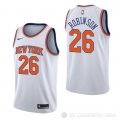 Camiseta Mitchell Robinson #26 New York Knicks Association Blanco