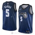 Camiseta Mohamed Bamba #4 Orlando Magic Ciudad 2018 Azul