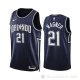 Camiseta Moritz Wagner #21 Orlando Magic Ciudad 2023-24 Azul