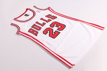 Camiseta Jordan #23 Chicago Bulls Mujer Blanco