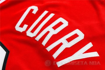 Camiseta Davidson Curry #30 NCAA Rojo