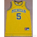 Camiseta Michigan Rose #34 NCAA Amarillo