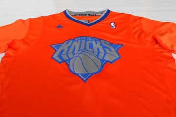 Camiseta Anthony #7 Knicks 2013 Navidad Naranja