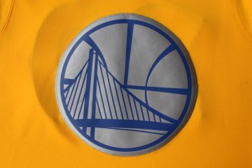 Camiseta Curry #30 Warriors 2013 Navidad Amarillo