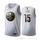 Camiseta Nikola Jokic #15 Golden Edition Denver Nuggets Blanco