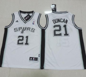 Camiseta Duncan #21 San Antonio Spurs Nino Blanco