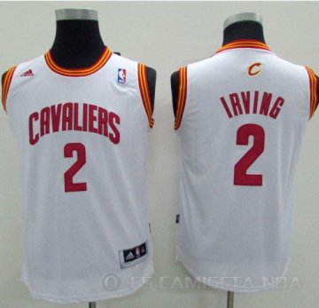 Camiseta Irving #2 Cleveland Cavaliers Nino Blanco