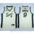 Camiseta Parker #9 San Antonio Spurs Nino Blanco