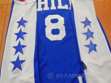 Camiseta Okafor #8 Philadelphia 76ers Azul