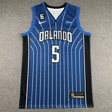 Camiseta Paolo Banchero #5 Orlando Magic Icon 2022-23 Azul