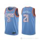 Camiseta Patrick Beverley #21 Los Angeles Clippers Ciudad Azul