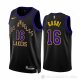 Camiseta Pau Gasol #16 Los Angeles Lakers Ciudad 2023-24 Negro