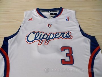 Camiseta Paul #3 Los Angeles Clippers Blanco