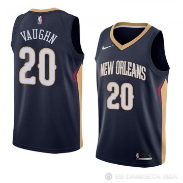 Camiseta Rashad Vaughn #20 New Orleans Pelicans Icon 2018 Azul
