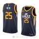 Camiseta Raul Neto #25 Utah Jazz Icon 2018 Azul