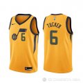 Camiseta Rayjon Tucker #6 Utah Jazz Statement Edition Amarillo