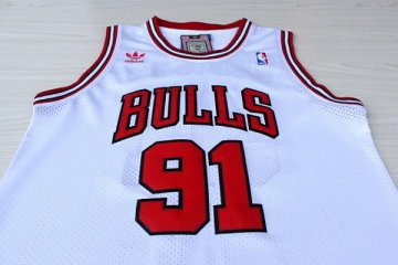 Camiseta Rodman #10 San Antonio Spurs Blanco