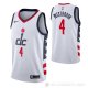 Camiseta Russell Westbrook NO 4 Washington Wizards Ciudad 2020-21 Blanco