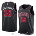 Camiseta Ryan Arcidiacono #15 Chicago Bulls Statement 2018 Negro Rojo