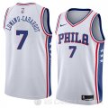 Camiseta Timothe Luwawu-Cabarrot #7 Philadelphia 76ers Association 2018 Blanco