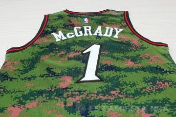 Camiseta Tracy Mcgrady #1 Toronto Raptors Verde