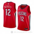 Camiseta Trevon Bluiett #12 New Orleans Pelicans Statement 2018 Rojo