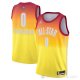 Camiseta Tyrese Haliburton #0 All Star 2023 Indiana Pacers Naranja