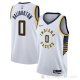 Camiseta Tyrese Haliburton #0 Indiana Pacers Icon 2022-23 Blanco