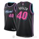 Camiseta Udonis Haslem #40 Miami Heat Ciudad 2018-19 Negro