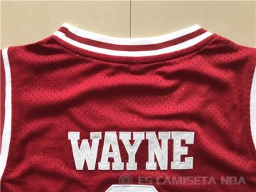 Camiseta Wayne #9 Pelicula Hillman College Rojo