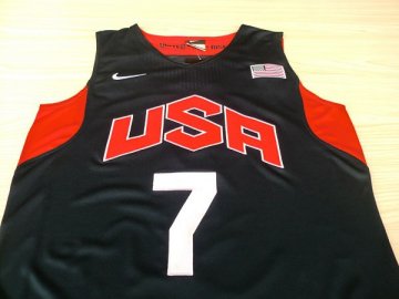 Camiseta Westbrook #7 USA 2012 Negro