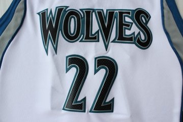 Camiseta Wiggins #22 Minnesota Timberwolves Blanco
