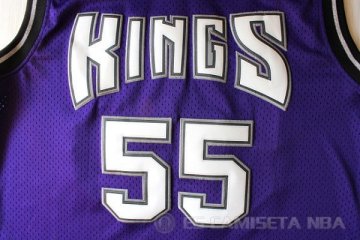 Camiseta Williams #55 Sacramento Kings Retro Purpura