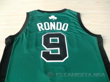 Camiseta Rondo #9 Boston Celtics Verde