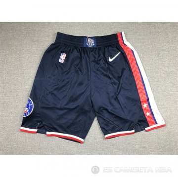 Pantalone Brooklyn Nets Ciudad 2021-22 Azul