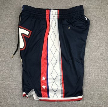 Pantalone Brooklyn Nets Ciudad Just Don 2021-22 Azul