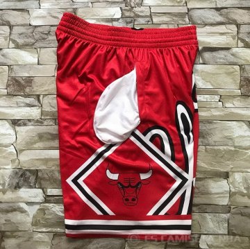 Pantalone Chicago Bulls Mitchell & Ness Rojo