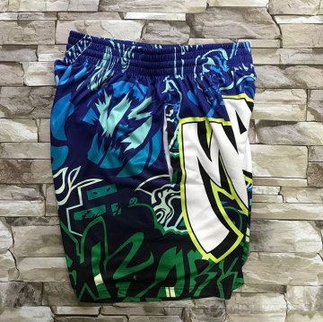 Pantalone Dallas Mavericks Mitchell & Ness Verde