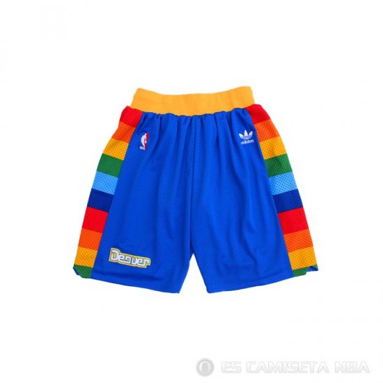 Pantalone Denver Nuggets Retro Azul - Haga un click en la imagen para cerrar