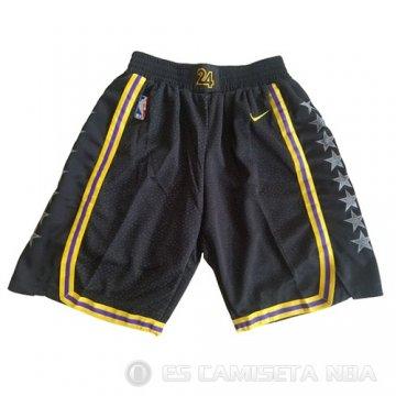 Pantalone Los Angeles Lakers Ciudad 2017-18 Negro