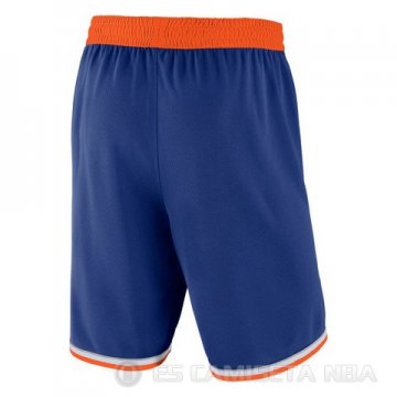 Pantalone New York Knicks 2017-18 Azul