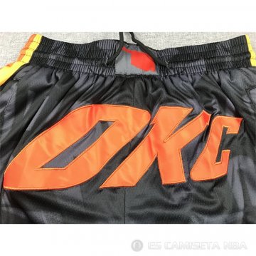 Pantalone Oklahoma City Thunder Ciudad Just Don 2023-24 Negro