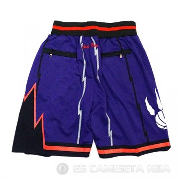 Pantalone Toronto Raptors Retro Violeta