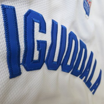 Camiseta Igudala #9 Nuggets ABA Blanco