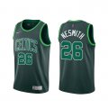 Camiseta Aaron Nesmith NO 26 Boston Celtics Earned 2020-21 Verde